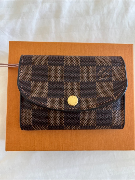 Louis Vuitton Handbags - Louis Vuitton Damier Ebene Checkerboard Compact Wallet in Brown